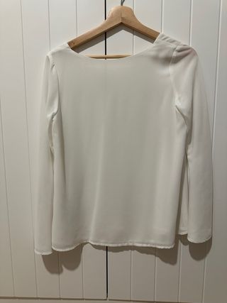 Camisa Bimani Blanca Manga Larga