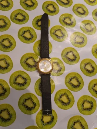 Reloj Blumar World Timer Cronógrafo Dorado