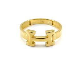 anillo oro 18k con circonita t. 14 (17,2 mm)