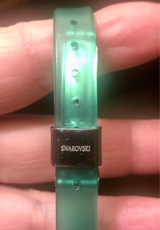 Bracciale Swarovski Verde e Argento