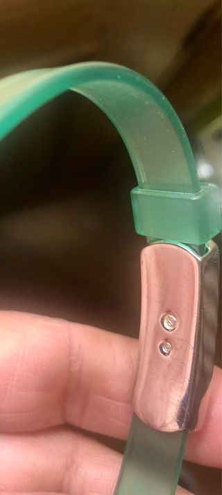 Bracciale Swarovski Verde e Argento