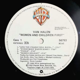 Discos de vinilo VAN HALEN 24,50€ cada uno