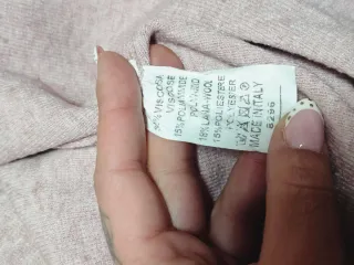 Vestido Jersey Rosa Cuello Alto