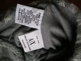 Gorro lana Armani Exchange gris