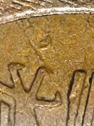 Moneda 2€ Alemania 2002F error garra