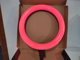 Anillo de Luz LED RGB MJ38 para Selfie