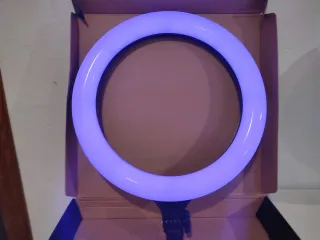 Anillo de Luz LED RGB MJ38 para Selfie