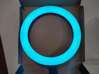 Anillo de Luz LED RGB MJ38 para Selfie