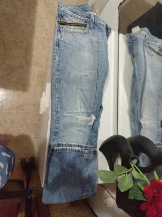 Tejano Zara hombre azul