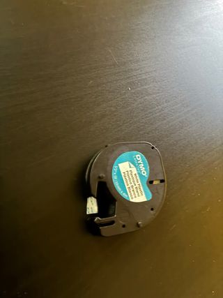 Recambio cinta Dymo LetraTag Plástico Blanco