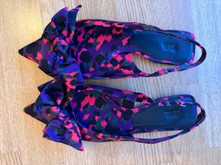 Zapatos planos fantasía lazo