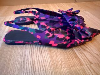 Zapatos planos fantasía lazo