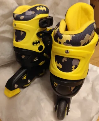 Patines Niño Batman Talla 31-35 Ajustables