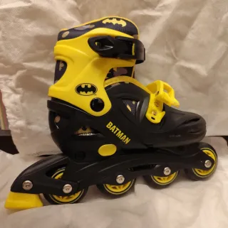 Patines Niño Batman Talla 31-35 Ajustables