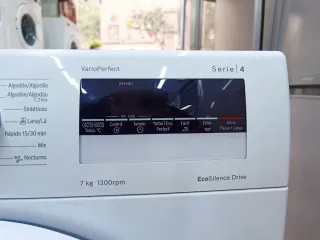 LAVADORA BOSCH 7KG 1200RPM