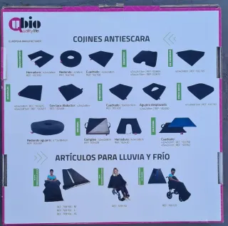 Cojín Ortopédico Cuadrado Ubiotex