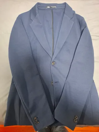 Americana Zara azul marino