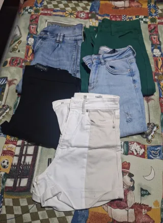 Set 5 pezzi abbigliamento donna S/XS