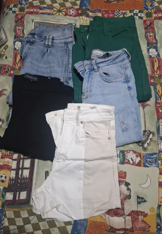 Set 5 pezzi abbigliamento donna S/XS