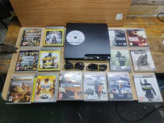 Console PlayStation 3 Nera + Giochi