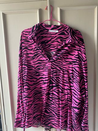 camisa Estampado Cebra