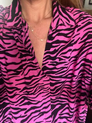 camisa Estampado Cebra