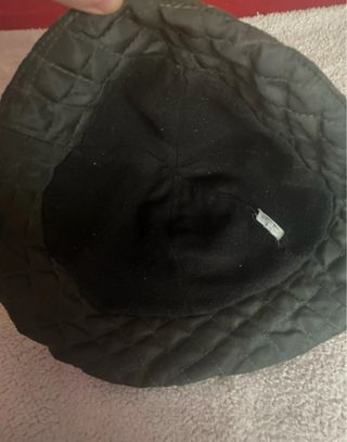 Gorro acolchado verde