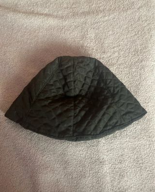 Gorro acolchado verde