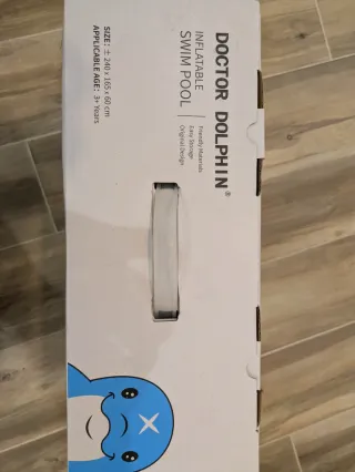 Piscina hinchable Doctor Dolphin 240x165x60cm