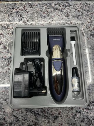 Máquina Cortapelo Pritech Azul y Dorado