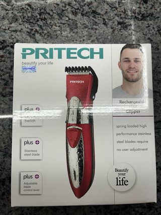 Máquina Cortapelo Pritech Azul y Dorado