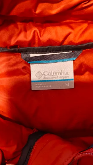 2 Chaquetas Columbia Pluma 650 Cuins Naranja.