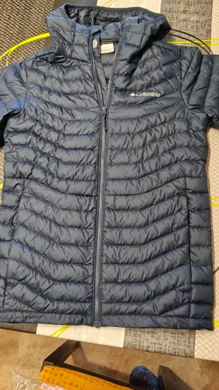 2 Chaquetas Columbia Pluma 650 Cuins Naranja.