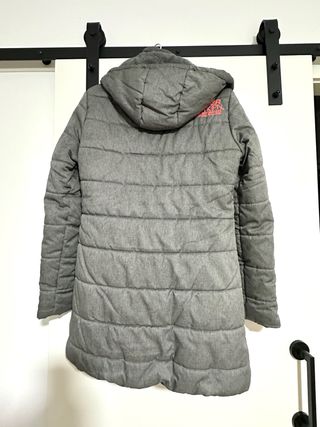 Chaqueta Superdry gris capucha mujer