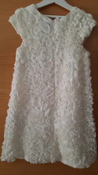 Vestido fiesta Mayoral blanco talla M