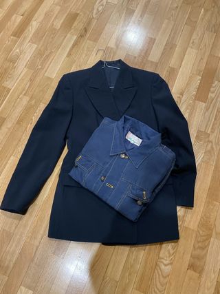 Americana y Cazadora Azul