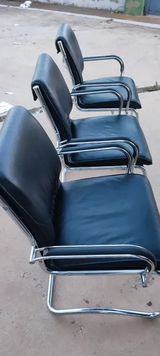 Sillas de oficina de PIEL AUTÉNTICA SÚPER FUERTES