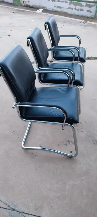 Sillas de oficina de PIEL AUTÉNTICA SÚPER FUERTES