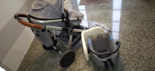 Cochecito Kinderkraft VEO + Silla Grupo 0