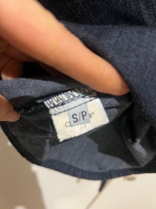 Blusa vaquera Stradivarius