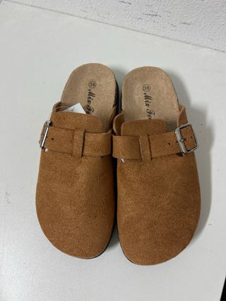Sabot donna cammello tg 38 nuovo