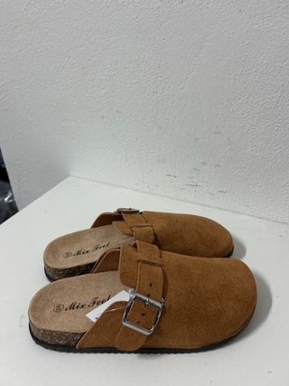 Sabot donna cammello tg 38 nuovo
