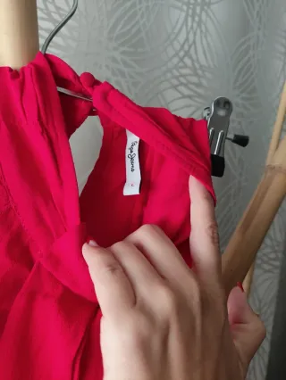 Blusa Pepe Jeans Roja Talla L