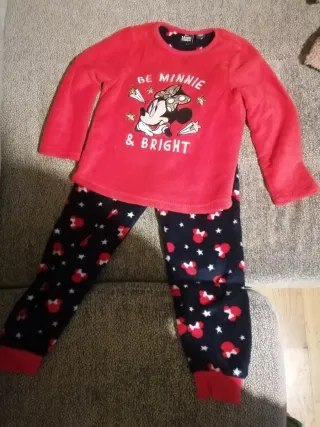 Pijama Minnie Mouse 5-6 años Gordito