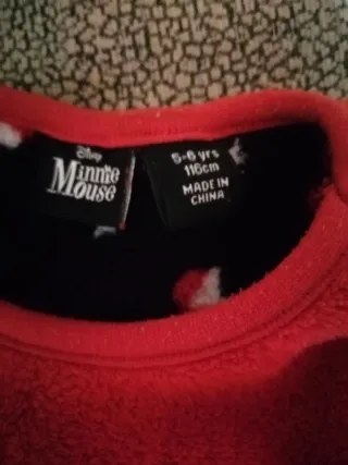 Pijama Minnie Mouse 5-6 años Gordito