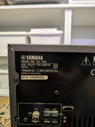 Equipo Yamaha GX-700