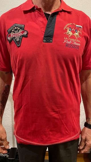 lote 6 camisetas de marca tallas M-L.