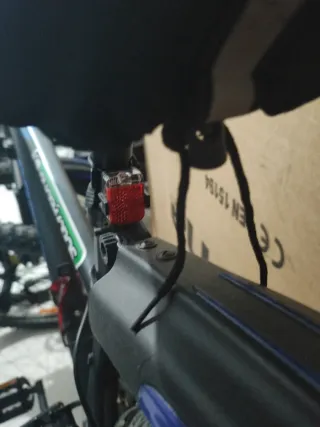 Bicicleta Rockrider Talla M con accesorios