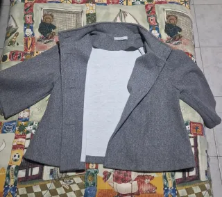 Cappotto donna corto grigio S/M