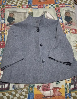 Cappotto donna corto grigio S/M